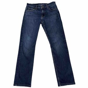 7 For All Mankind Men's Slimmy Slim Straight Jeans Blue Stretch Size 31